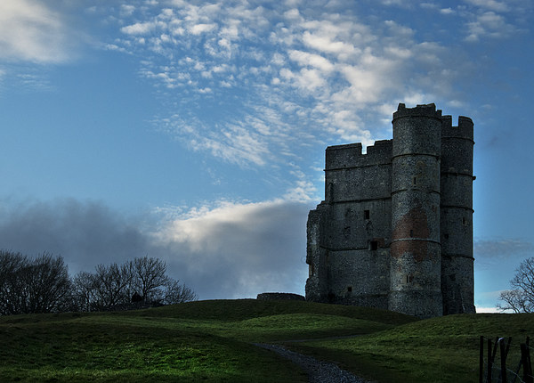 Donnington Castle Newbury Picture Board by Ian Lewis