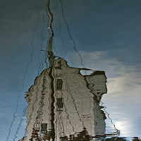 Buy canvas prints of Tide Mill Reflected by Ian Lewis