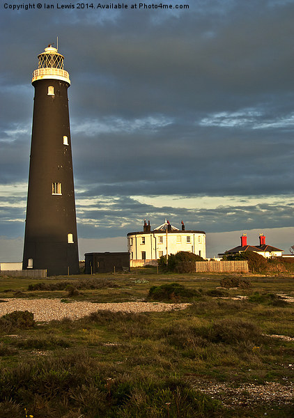The Old Lighthouse at Dungeness Picture Board by Ian Lewis