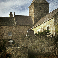 Buy canvas prints of Priory Church Penmon Anglesey by Ian Lewis