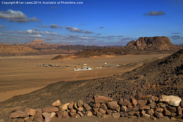 The Sinai Desert Picture Board by Ian Lewis