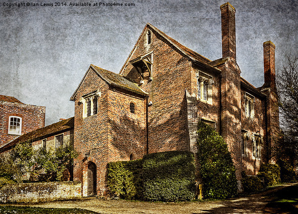 The Village School at Ewelme Picture Board by Ian Lewis