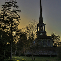 Buy canvas prints of St Peters Church Wallingford by Ian Lewis