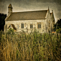 Buy canvas prints of The church at South Moreton by Ian Lewis
