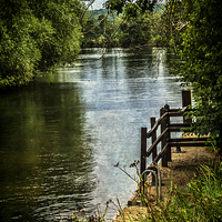 Buy canvas prints of The Thames at Hambleden Lock  by Ian Lewis