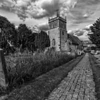 Buy canvas prints of  St Mary the Virgin Bucklebury by Ian Lewis