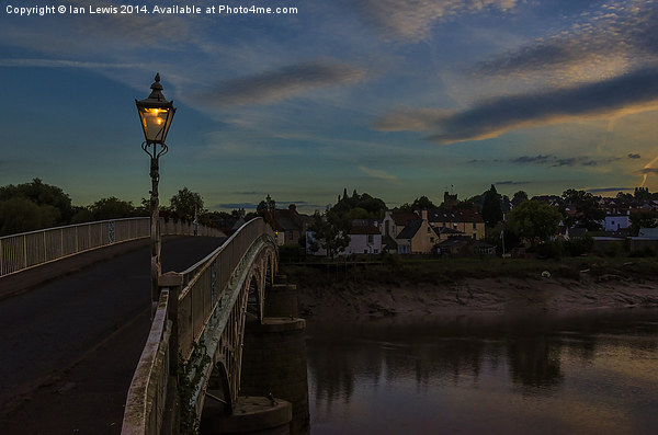  Bridge Over The Wye Chepstow Picture Board by Ian Lewis