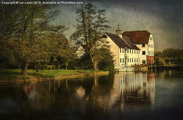  The Mill at Hambleden Picture Board by Ian Lewis