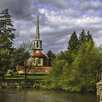 Buy canvas prints of  St Peters Church Wallingford by Ian Lewis