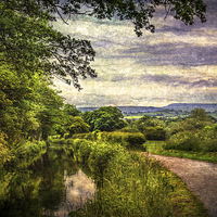 Buy canvas prints of  The  Monmouthshire and Brecon Canal by Ian Lewis