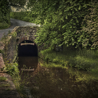 Buy canvas prints of  Entrance To The Ashford Tunnel by Ian Lewis