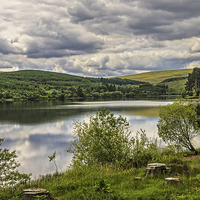 Buy canvas prints of  Pontsticill Reservoir by Ian Lewis