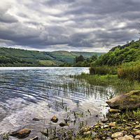 Buy canvas prints of Talybont Reservoir Powys by Ian Lewis