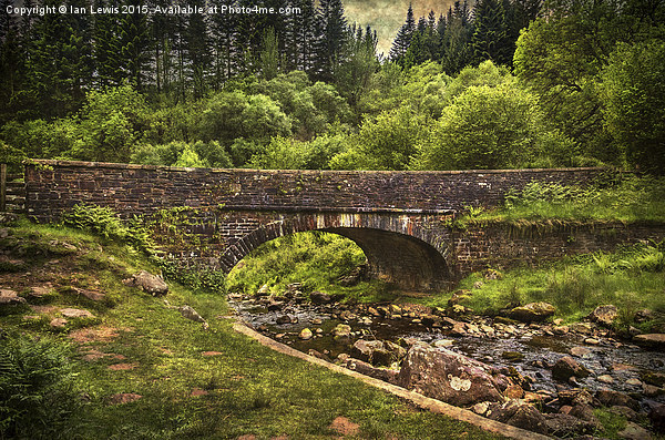  Bridge Over The Caerfanell Picture Board by Ian Lewis