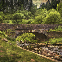Buy canvas prints of  Bridge Over The Caerfanell by Ian Lewis