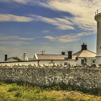 Buy canvas prints of  Nash Point Lighthouse by Ian Lewis