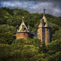 Buy canvas prints of  Castell Coch by Ian Lewis