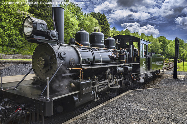  Baldwin Locomotive Picture Board by Ian Lewis