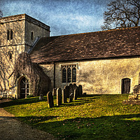 Buy canvas prints of Chaddleworth St Andrews West Berkshire by Ian Lewis