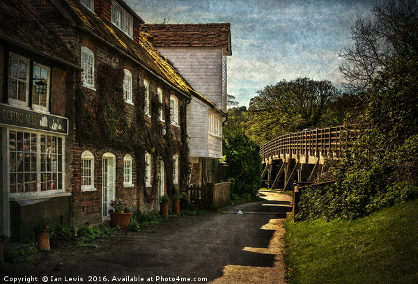 Goring on Thames Watermill Picture Board by Ian Lewis