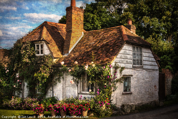 A Chiltern Cottage Picture Board by Ian Lewis