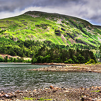 Buy canvas prints of The Southern End Of Thirlmere by Ian Lewis