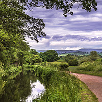 Buy canvas prints of The Canal at Brecon by Ian Lewis