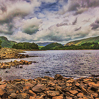 Buy canvas prints of Thirlmere Looking North by Ian Lewis