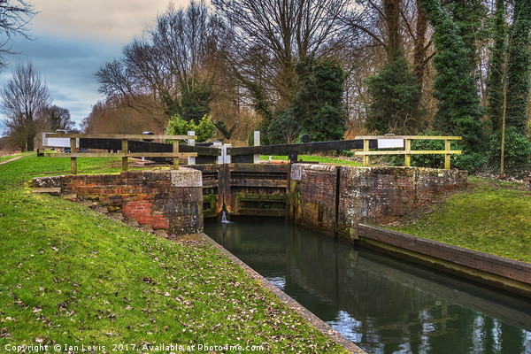 Tyle Mill Lock Picture Board by Ian Lewis