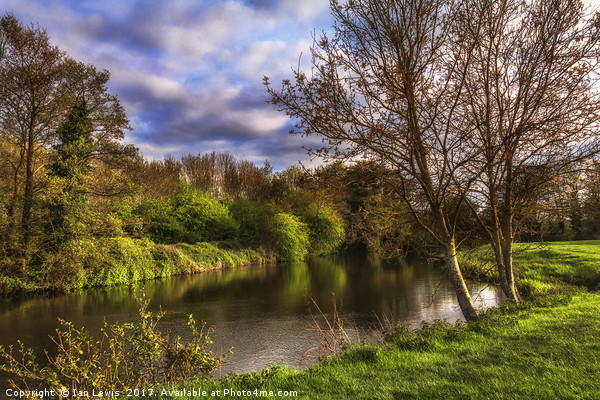 The River Kennet At Burghfield Picture Board by Ian Lewis