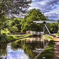 Buy canvas prints of The Canal Bridge at Talybont on Usk by Ian Lewis