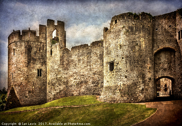 The Castle Gatehouse Picture Board by Ian Lewis