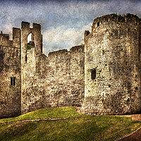 Buy canvas prints of The Castle Gatehouse by Ian Lewis