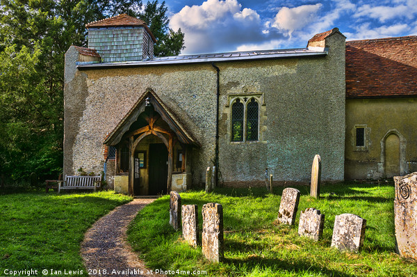 Tranquil Beauty of Ibstone Church Picture Board by Ian Lewis