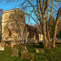 Buy canvas prints of Chaddleworth  Church in Early Spring by Ian Lewis