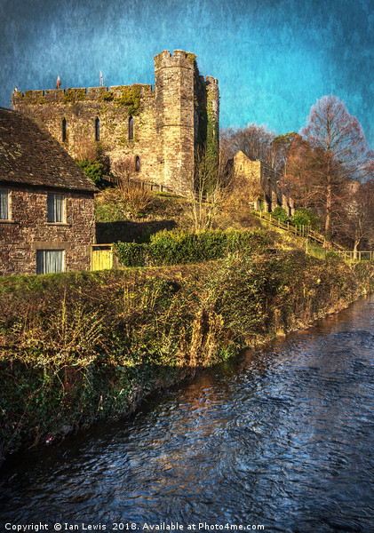 The Castle At Brecon Picture Board by Ian Lewis