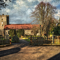 Buy canvas prints of Holy Trinity Church Cookham by Ian Lewis