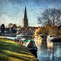 Buy canvas prints of Abingdon on Thames by Ian Lewis