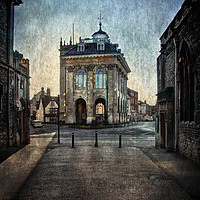 Buy canvas prints of The Town Hall At Abingdon by Ian Lewis