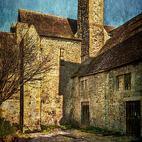 Buy canvas prints of Abingdon Abbey by Ian Lewis