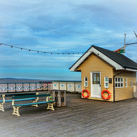 Buy canvas prints of On Penarth Pier by Ian Lewis