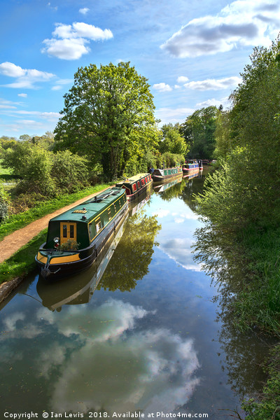 The Oxford Canal Picture Board by Ian Lewis