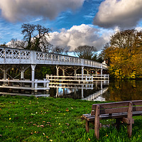 Buy canvas prints of Whitchurch Toll Bridge by Ian Lewis