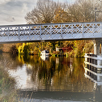 Buy canvas prints of Through Whitchurch Toll Bridge by Ian Lewis
