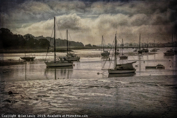 The River Deben at Woodbridge Picture Board by Ian Lewis