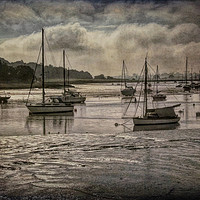 Buy canvas prints of The River Deben at Woodbridge by Ian Lewis