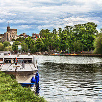 Buy canvas prints of Over The Thames To Windsor by Ian Lewis