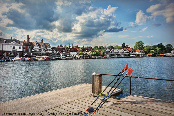 Prepared For Rowing At Henley Picture Board by Ian Lewis