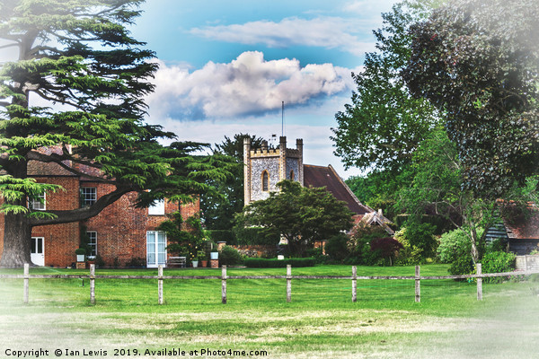 The Church At Remenham Picture Board by Ian Lewis