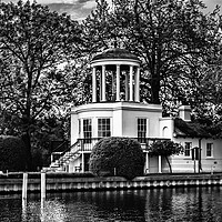 Buy canvas prints of Temple Island near Remenham  by Ian Lewis